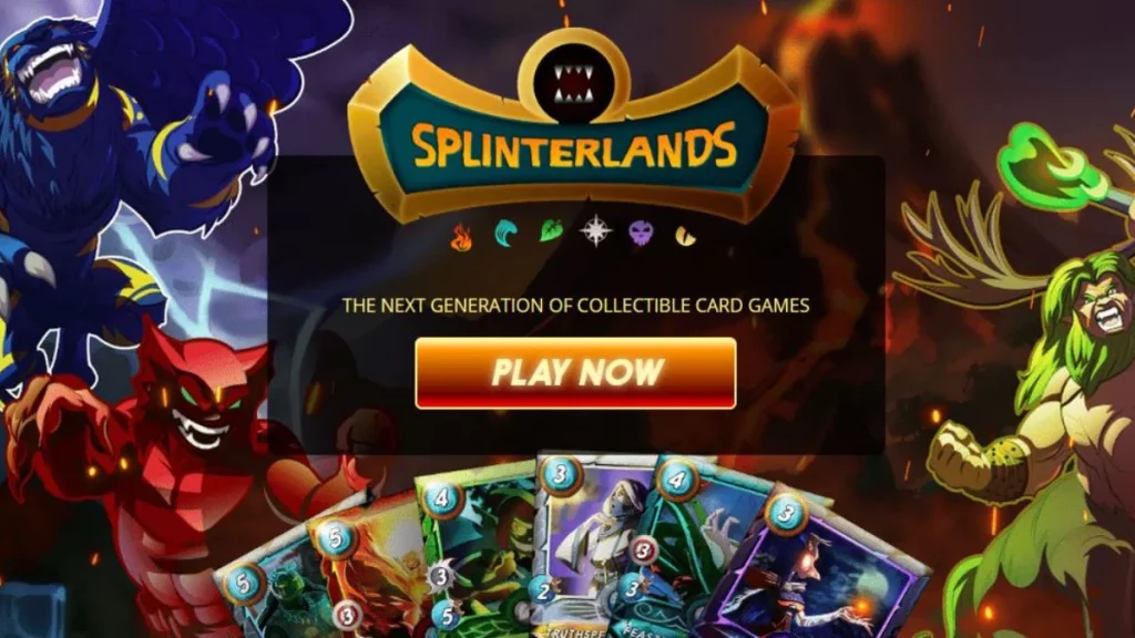 Splinterlands یک بازی تجاری کلکسیونی دیجیتال P2E